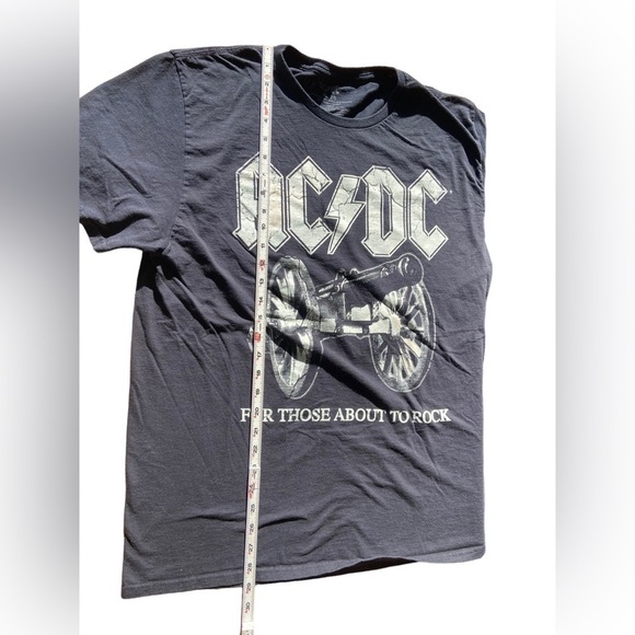 AC/DC For Those About To Rock Blk T-Shirt - Picture 4 of 5